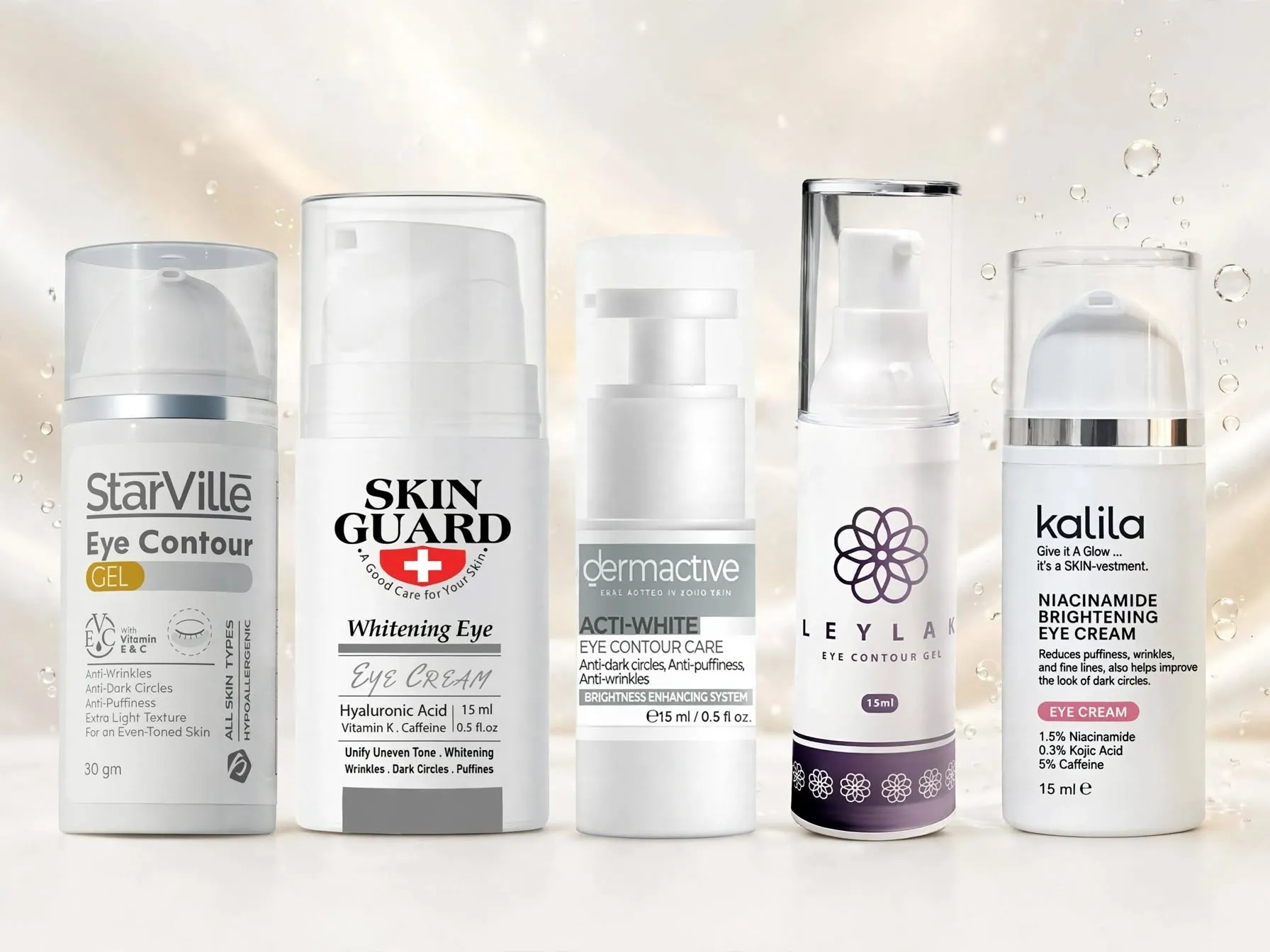 best 5 eye contour creams in egyptian market