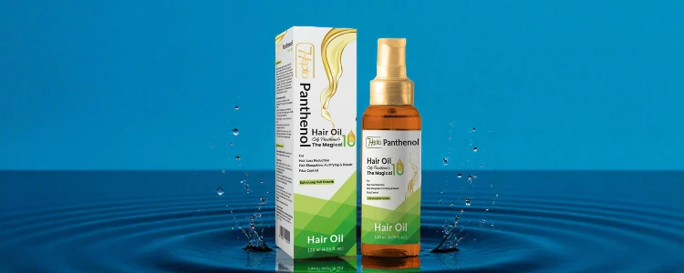 هيبتا بانثينول زيت الشعر