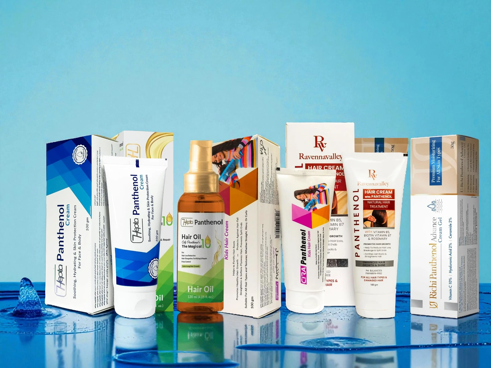 فوائد البانثينول للبشرة والشعر