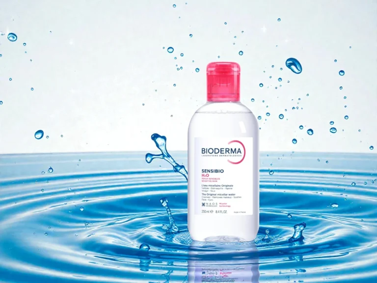 بيوديرما سينسيبيو H2O مزيل المكياج الوردي للبشرة الحساسة