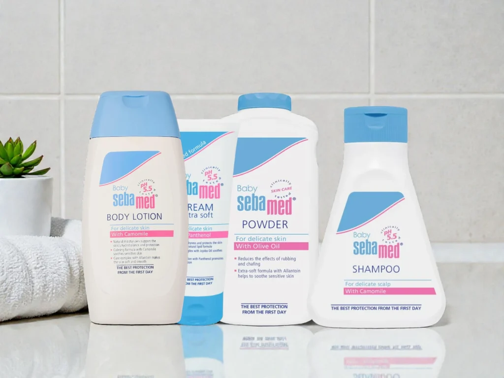 منتجات سيباميد للعناية ببشرة وشعر الطفل