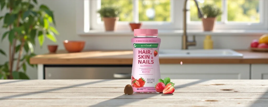 بيوتيود جامي الشعر والبشرة والأظافر – بنكهة الفراولة