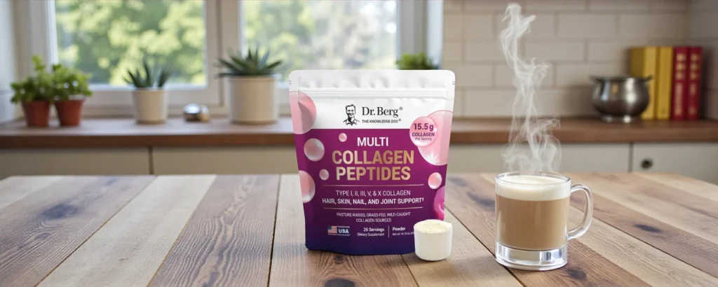 مسحوق ببتيدات الكولاجين المتعدد – دكتور بيرغ