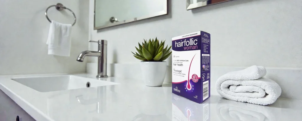 أقراص هيرفوليك للنساء تشمل 26 مادة مغذية للشعر