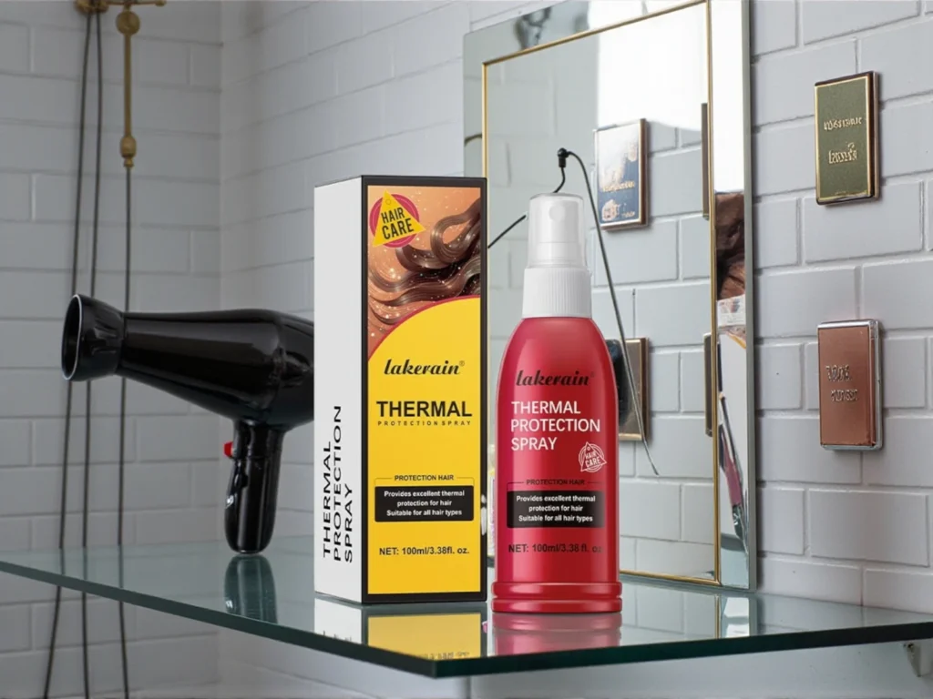 بخاخ ليكراين للشعر | إحمي شعرك من أضرار المكواة والسيشوار