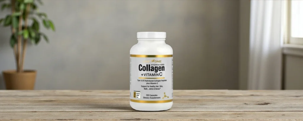 لاين ون كولاجين متحلل + فيتامين سي