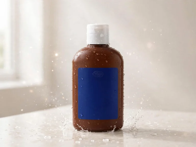 betadine shampoo bottle